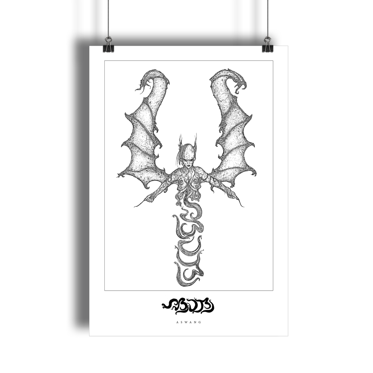 Aswang (13"x19" Ltd Ed Sketch Giclée)