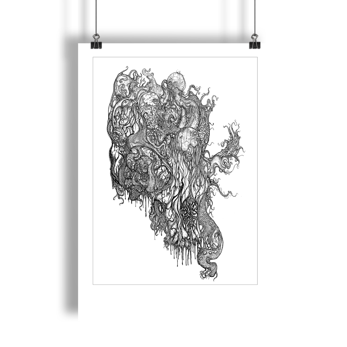 RE-BIRTH (ILLUSTRATED GICLÈE PRINT)