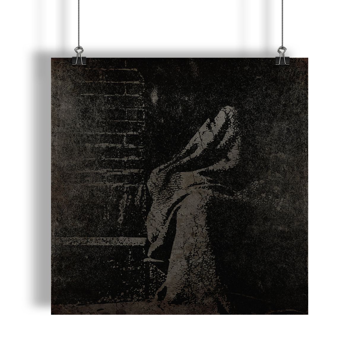 FORSAKEN (MIXED MEDIA GICLÈE PRINT)