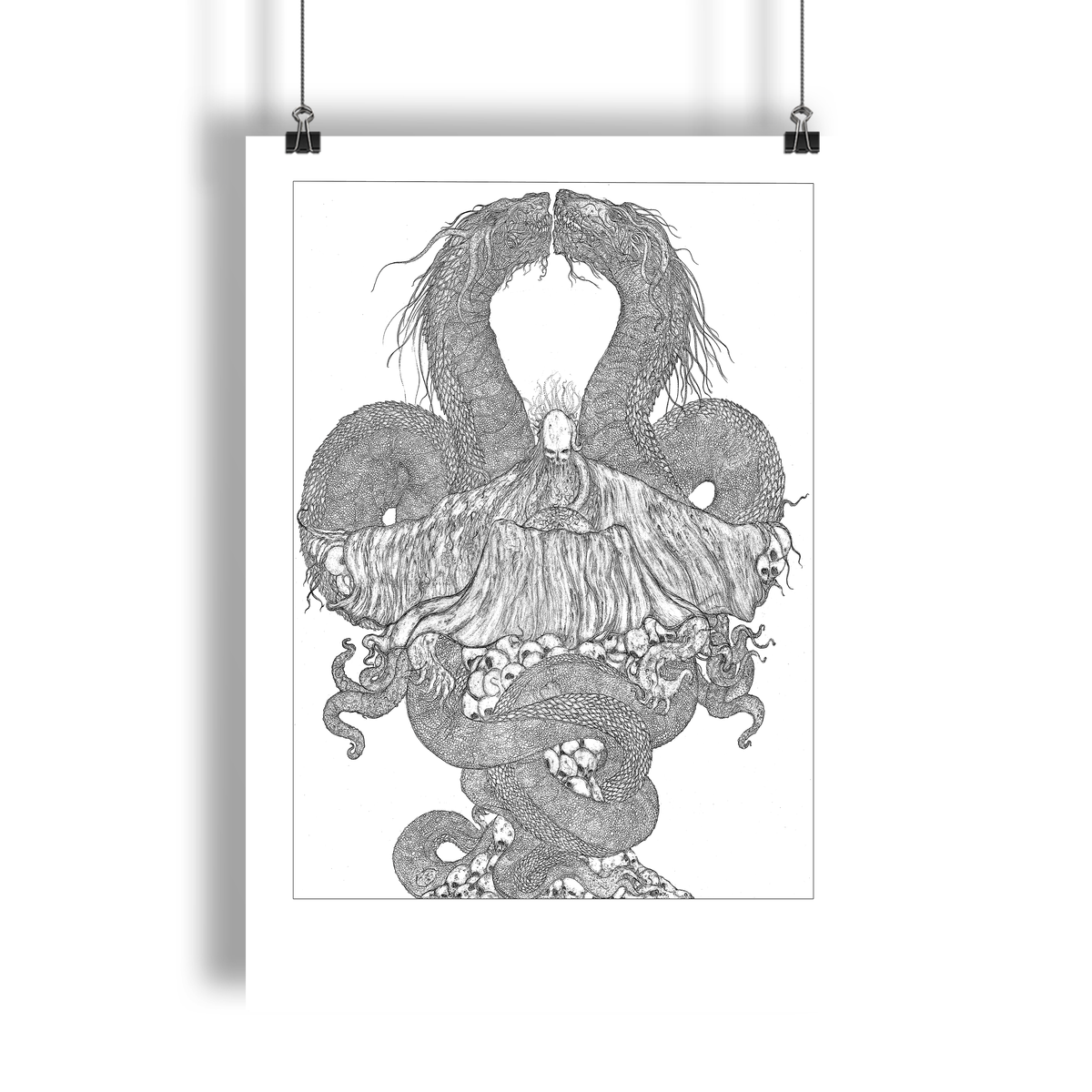 DARK GODS: INVASION (ILLUSTRATED GICLÈE PRINT)