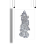 DEVIL VVURMZ: THE HIVE IV (ILLUSTRATED GICLÈE PRINT) (VVURMZFLESSSHHH OPEN EDITION)