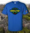 BK Just Signature Logo Shield t-shirt w Bar Mastiff Logo on sleeve