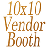 10 x 10 Vendor Booth