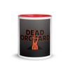 White Ceramic Mug with Color Inside
