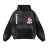 “Feel Me” Distressed Hoodie Jacket — Limited Release