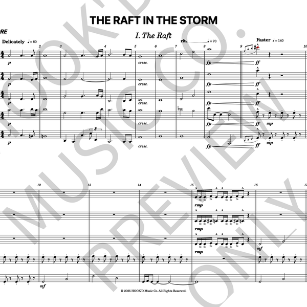 THE RAFT IN THE STORM