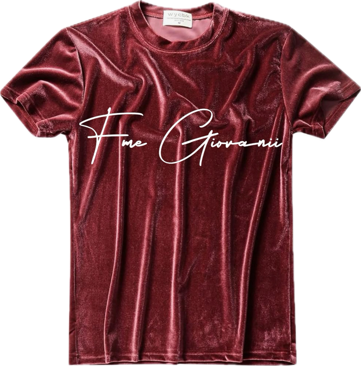 Sincerely G Velour T Shirt (MEN)