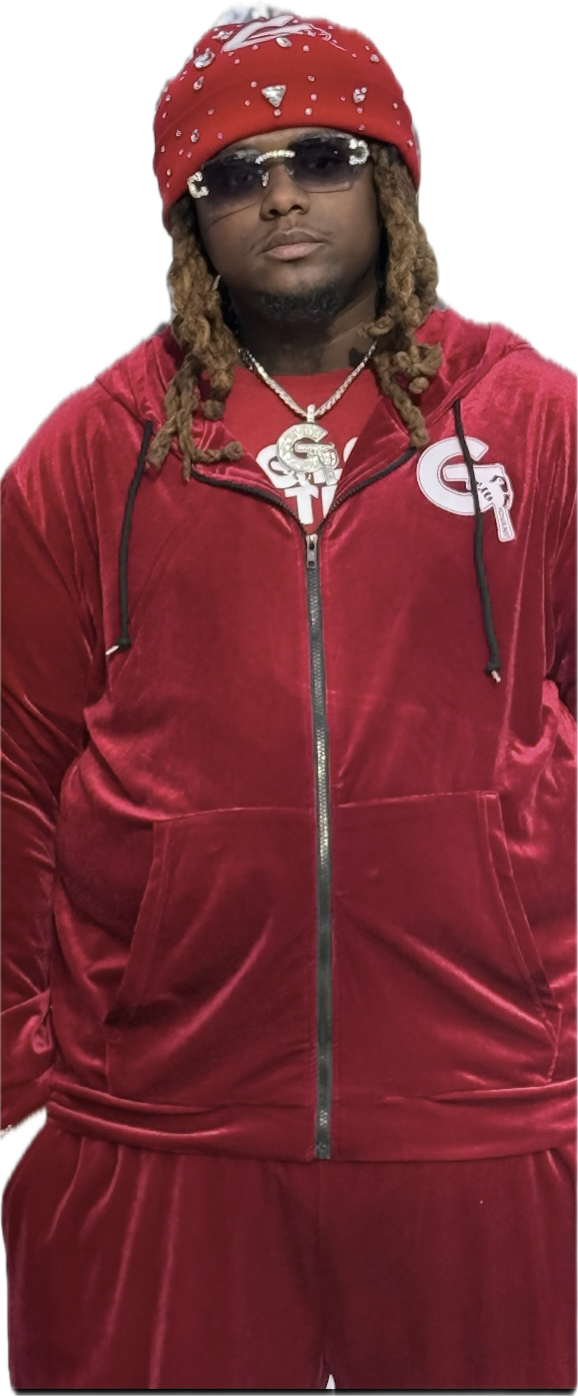 Velour “G” hoodie (MEN)