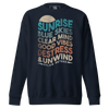 Unwind Retro Crewneck Sweathshirt