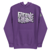 Feeling Nothing Distress Purple Hoodie