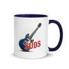White Ceramic Mug with Color Inside