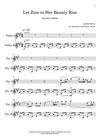 Let Zion in Her Beauty Rise - for two violins