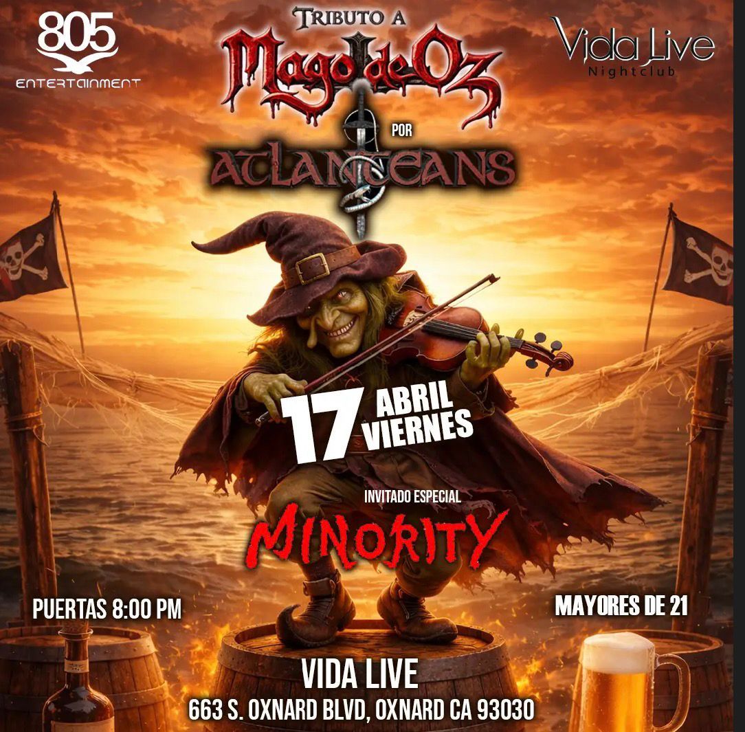 4/17/2026- Atlanteans (Tributo a Mago de Oz) & Minority