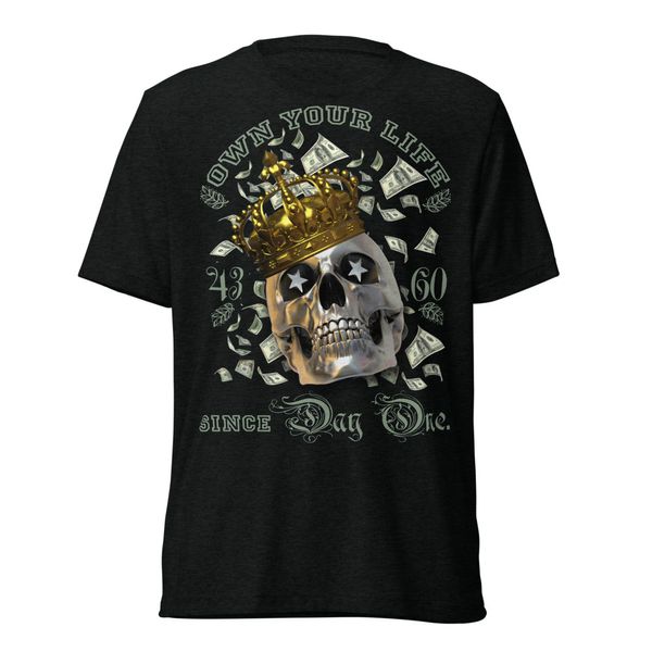 The Own your life Unisex Tri-Blend T-Shirt | Bella + Canvas 3413
