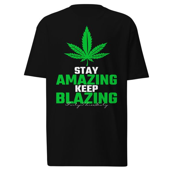 Stay amazing Men's Premium Heavyweight Tee | Cotton Heritage MC1086