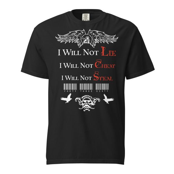 I will not Unisex Garment-Dyed Heavyweight T-Shirt | Comfort Colors 1717