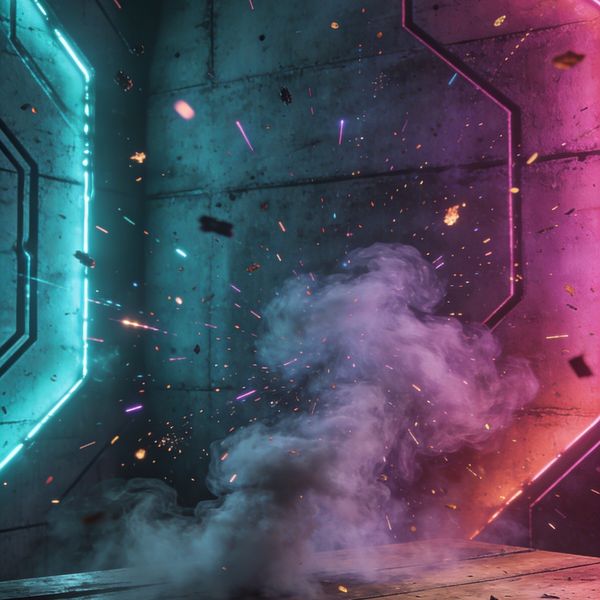 The Pulse Motion Environment (Animated Looping Background) (15-Second)