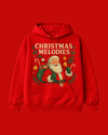 Christmas Melodies Red Hoodie