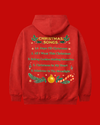 Christmas Melodies Red Hoodie