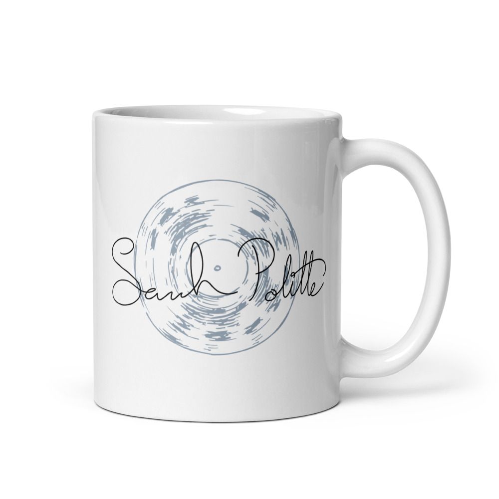 White Sarah Politte Mug