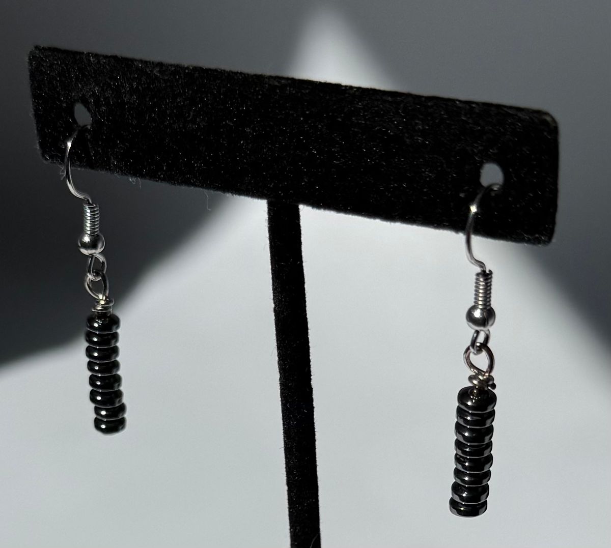 Hematite-mini earrings