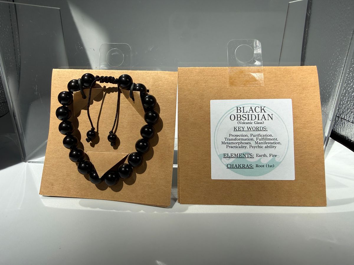 Black Obsidian bracelet