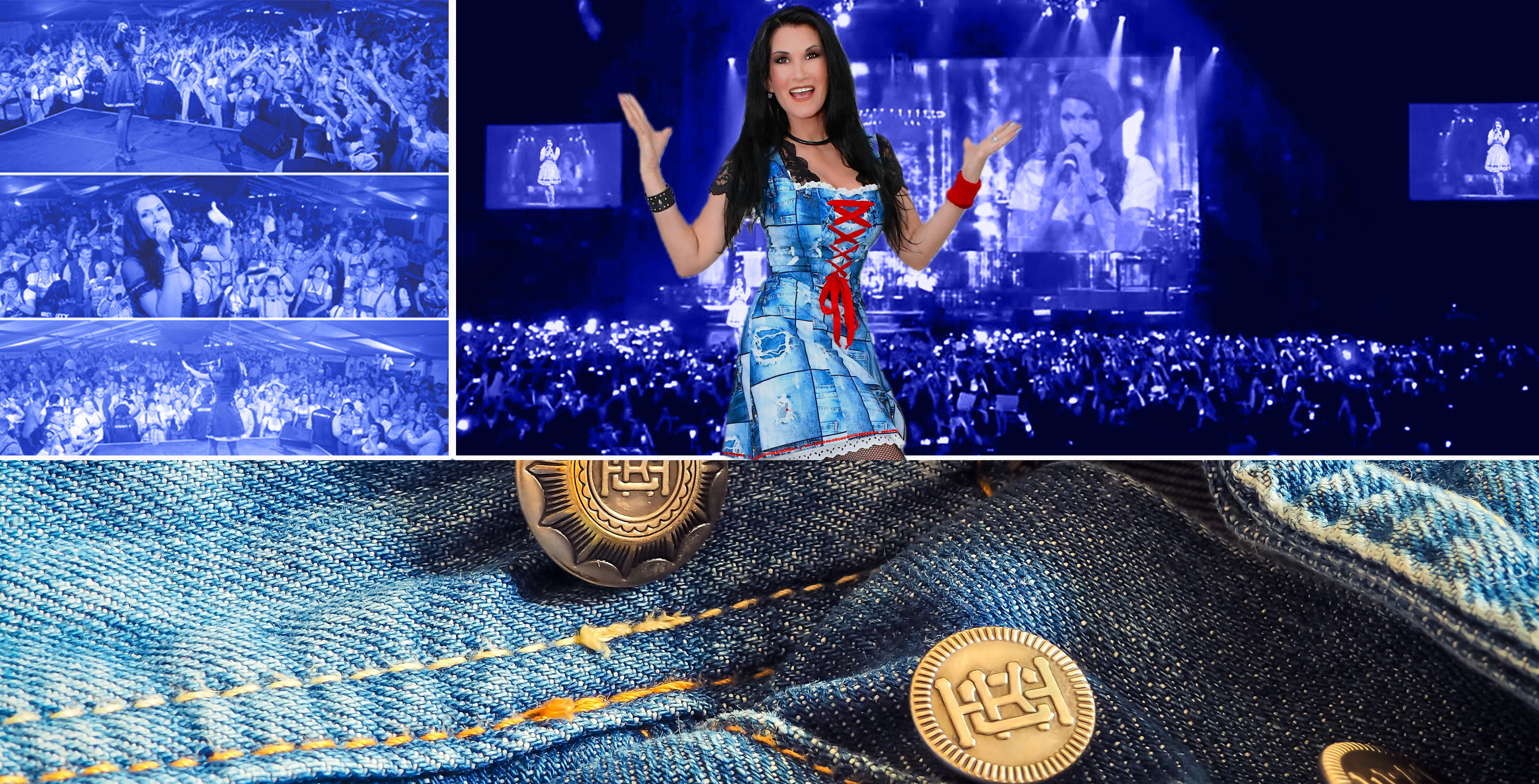 Antonia aus Tirol, Sängerin, Party-Pop-Rockschlager, Schlager, Generation Rock, ANTONJA, Rocksängerin, mit Band, aus Österreich, Schlagerstar, Rockikone,