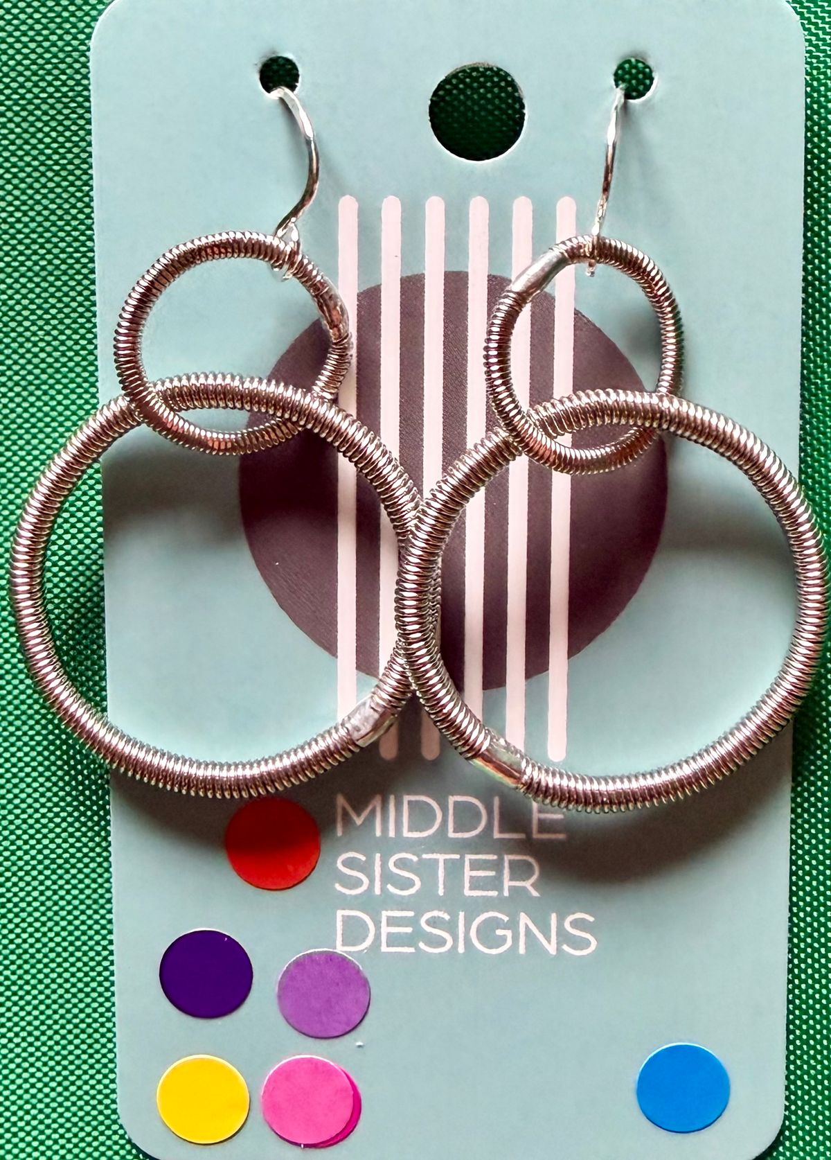 Double Circle Earrings