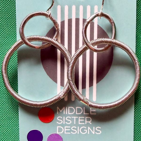 Double Circle Earrings