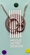 Double Circles Necklace