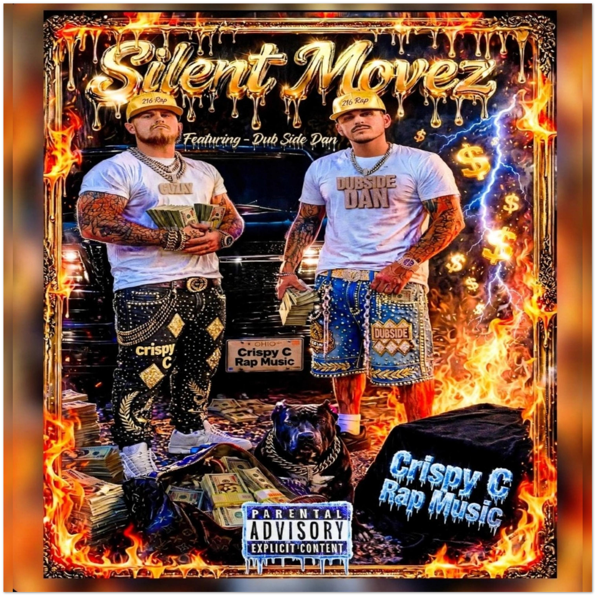 Silent Movez (feat. Crispy C) - Fine Art Poster