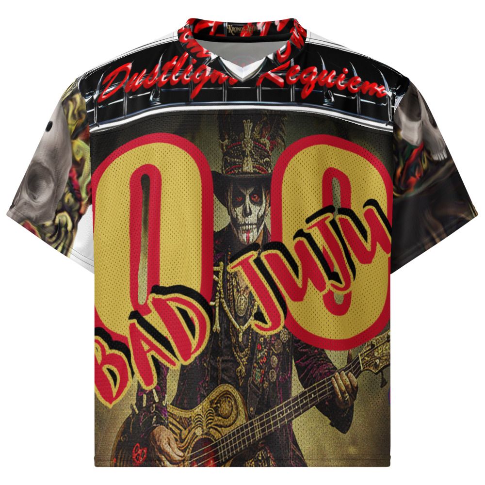 All-Over Print Boxy Football Jersey