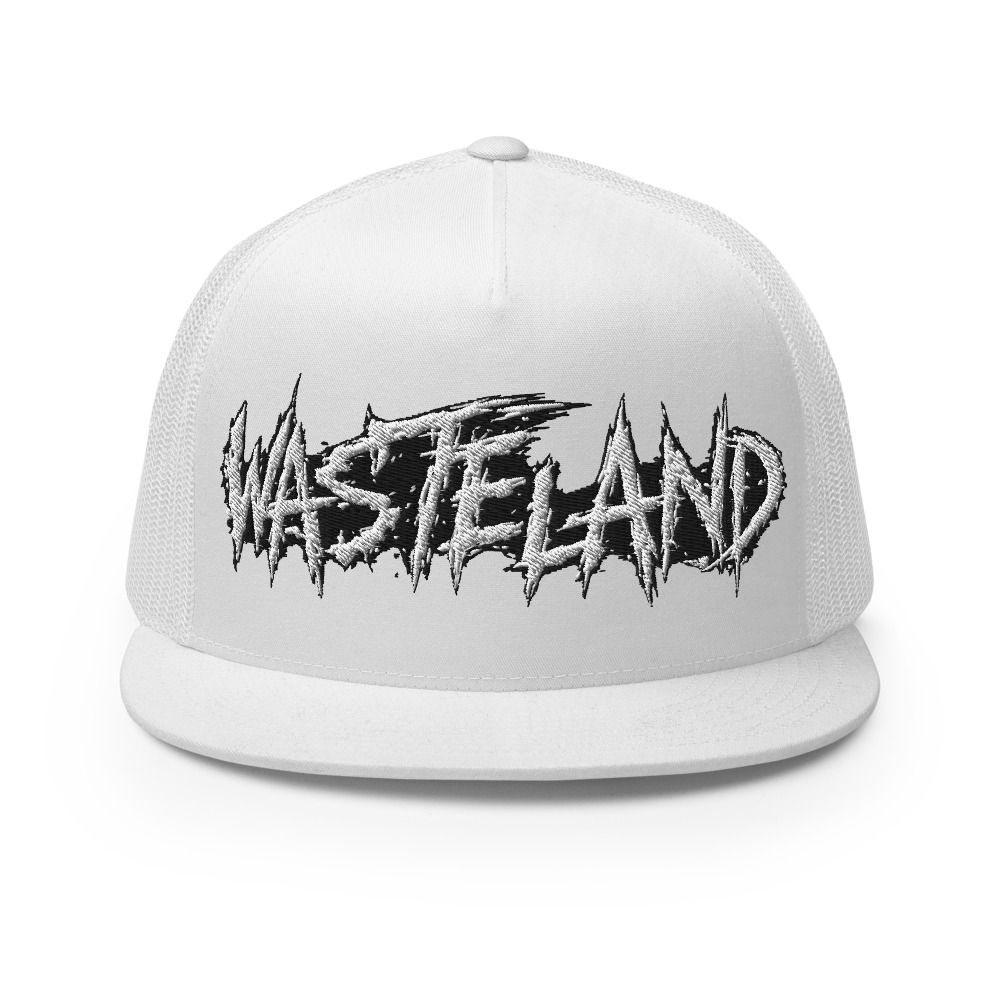 WASTELAND DISTRESSED HAT | BLANC