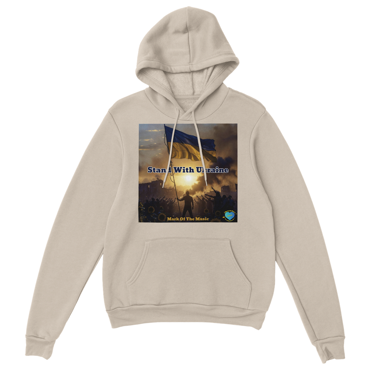 Stand With Ukraine - Classic Unisex Pullover Hoodie