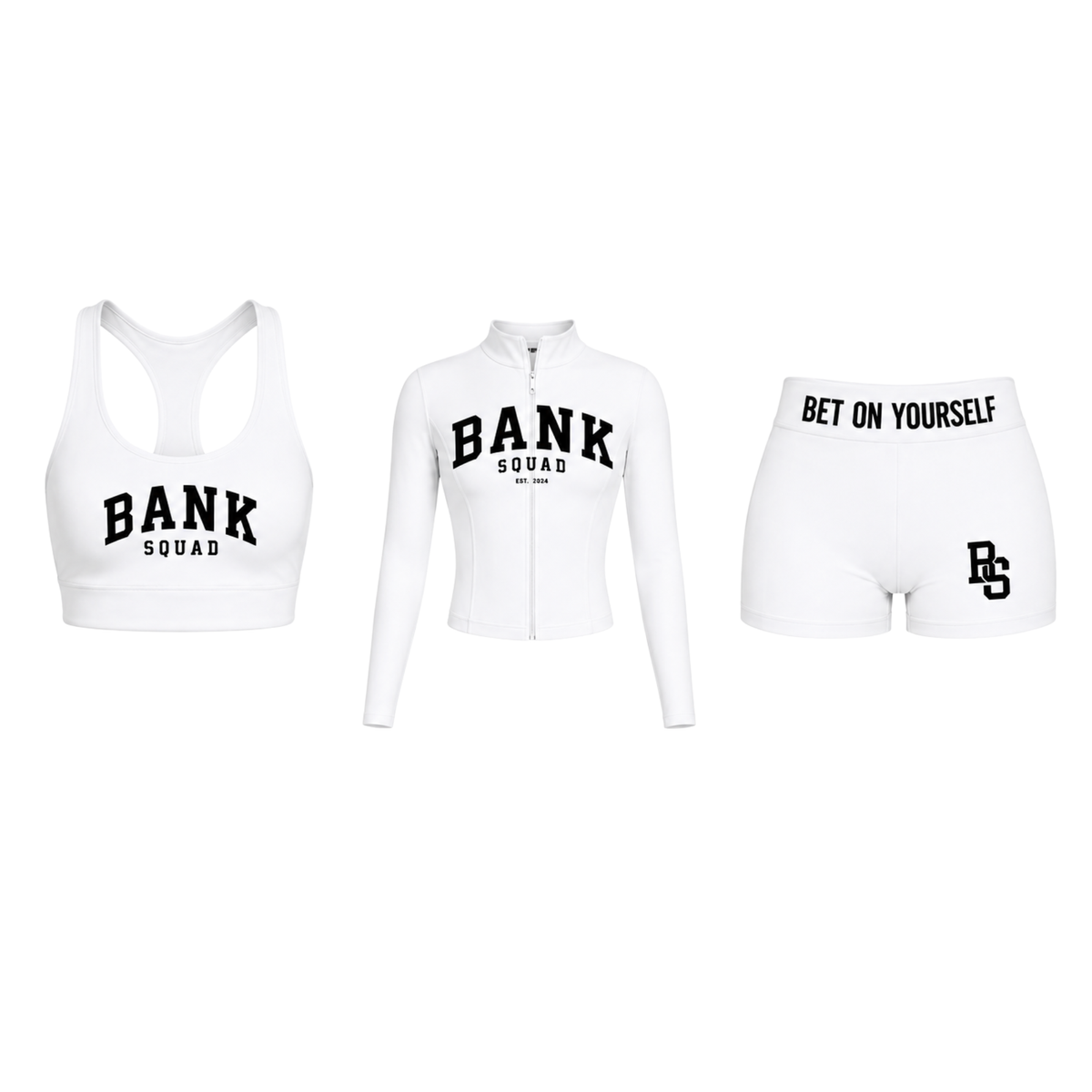 BANK SQUAD WOMENS PERFORMANCE SHORT SET