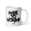 Made to Worship - White Glossy Mug