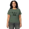 Trucker's Wife Women's High-Waisted Tee | Cotton Heritage OW1086
