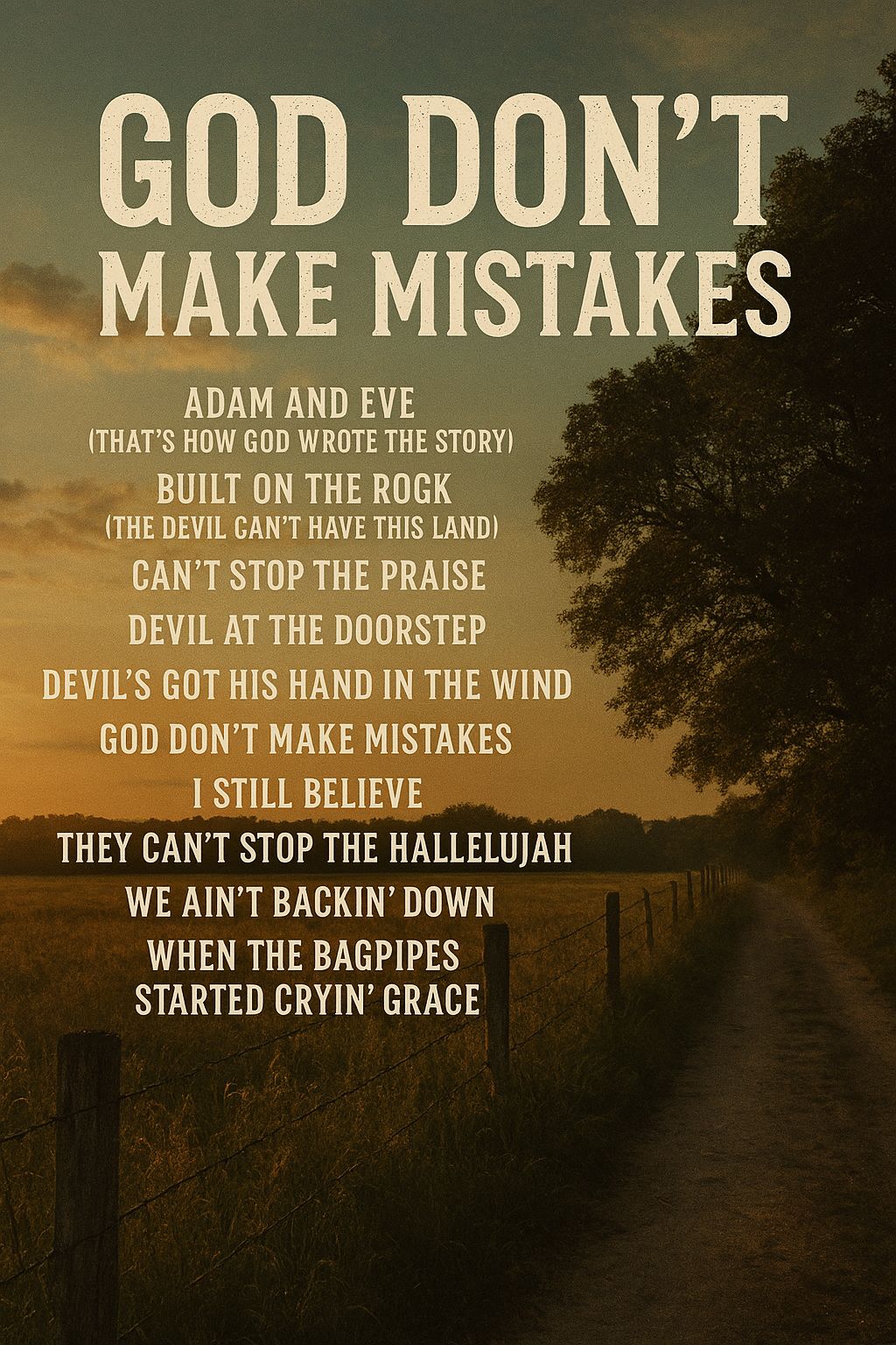 God Don’t Make Mistakes - CD