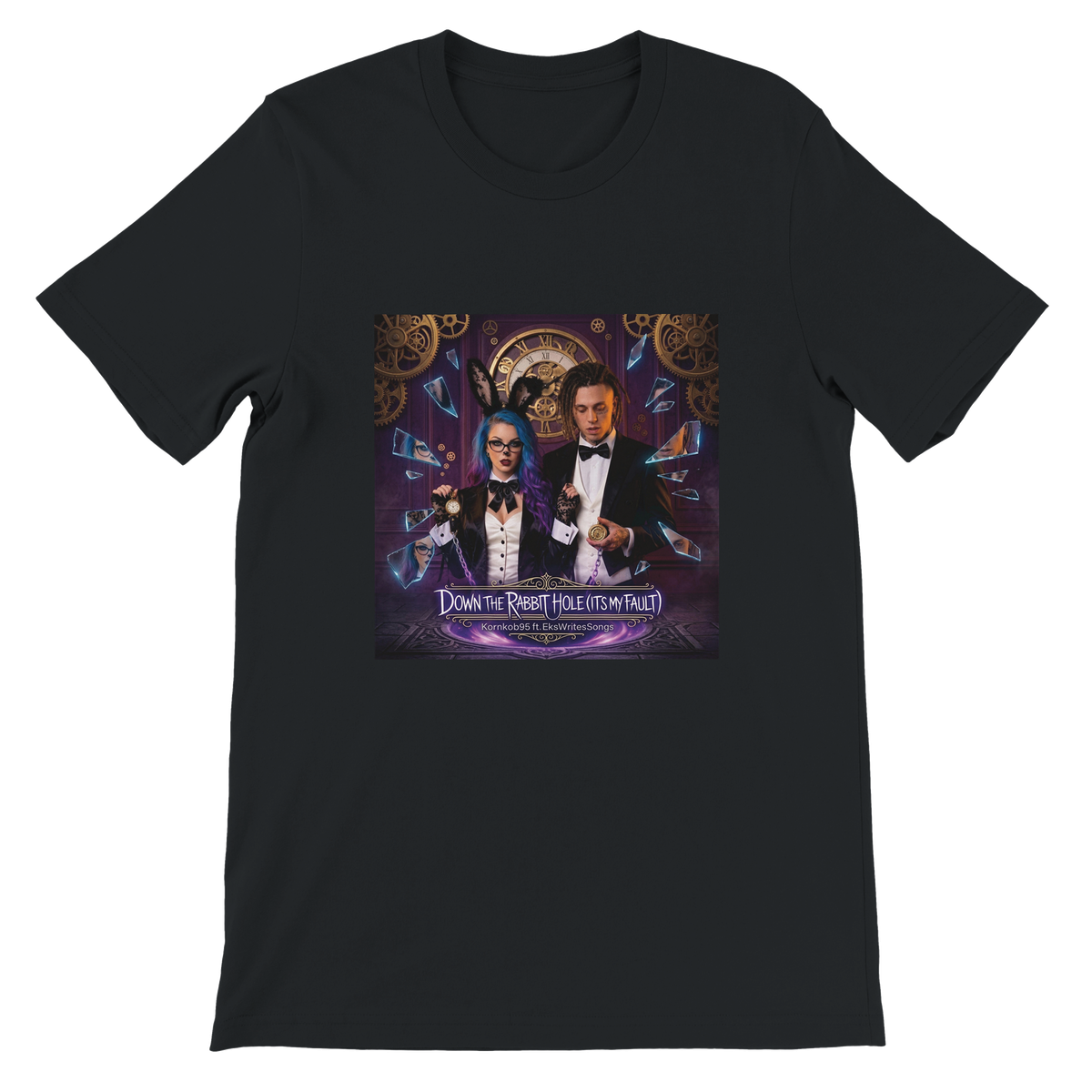 Down The Rabbit Hole (It's My Fault) (feat. EksWritesSongs) - Unisex T-Shirt