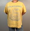 SOLD OUT! BOXY LIGHT YELLOW THRIFTED SHIRT - L