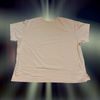 SOLD OUT! BOXY LIGHT YELLOW THRIFTED SHIRT - L