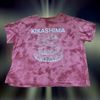 SOLD OUT! PINK TIE DYE THRIFTED SHIRT - XL