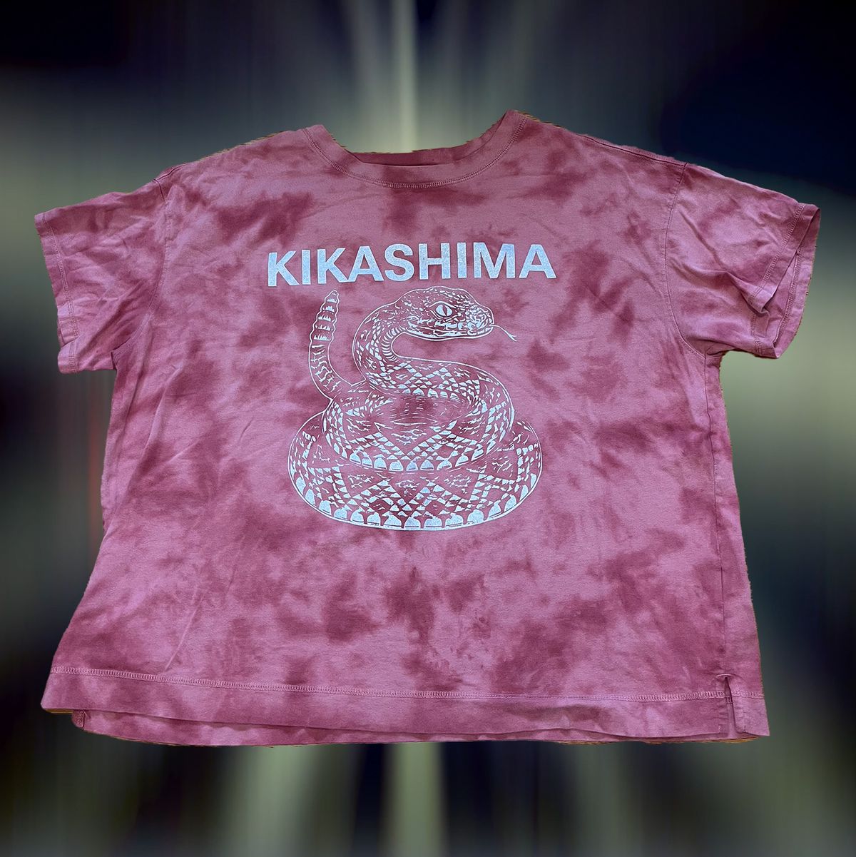 SOLD OUT! PINK TIE DYE THRIFTED SHIRT - XL