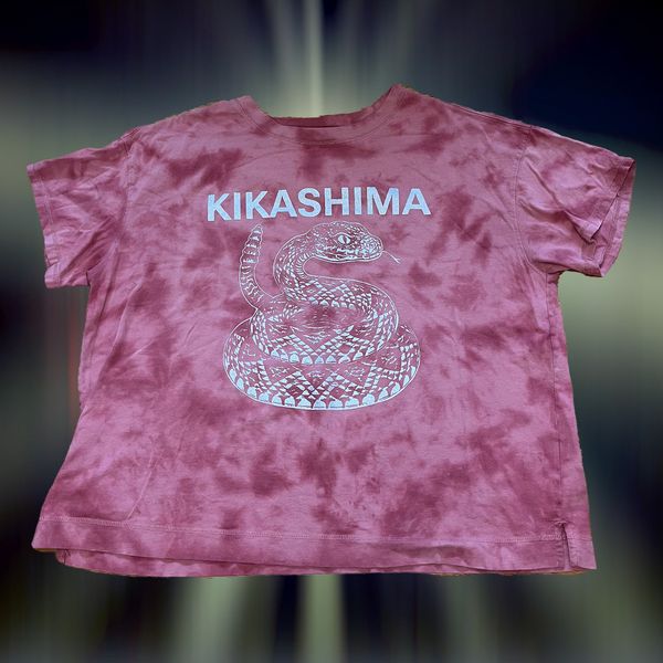 SOLD OUT! PINK TIE DYE THRIFTED SHIRT - XL