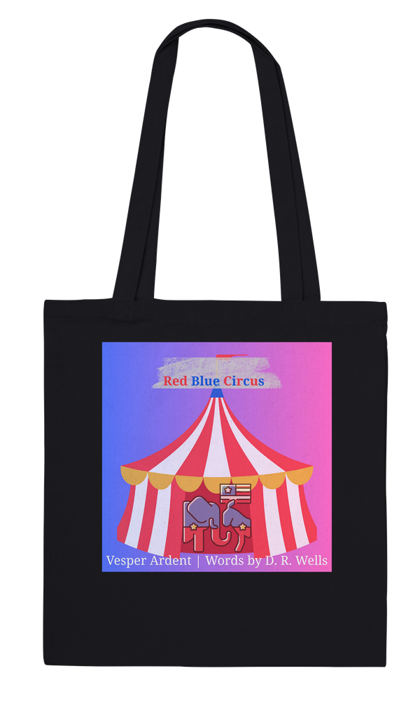 Red Blue Circus - Tote bag