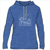 Unisex RecycledSoft Hooded Long Sleeve T-Shirt