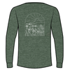 Bella+Canvas Unisex Heather Forest Long Sleeve Tee