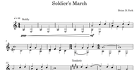 Soldier's March (solo guitar)