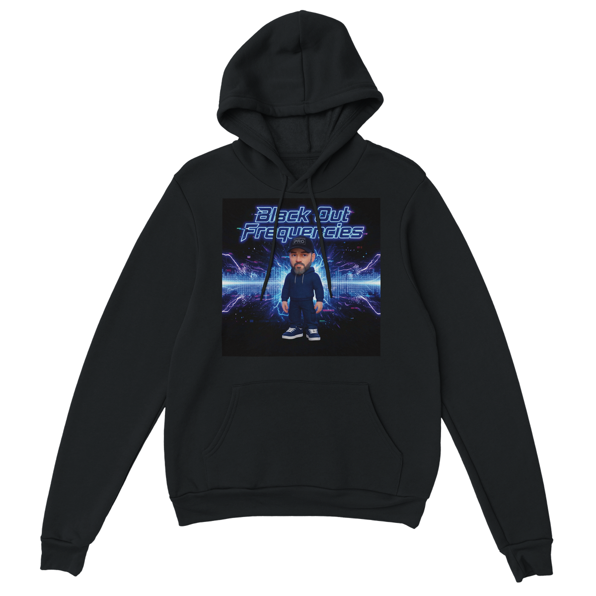 Black Out Frequencies - Classic Unisex Pullover Hoodie