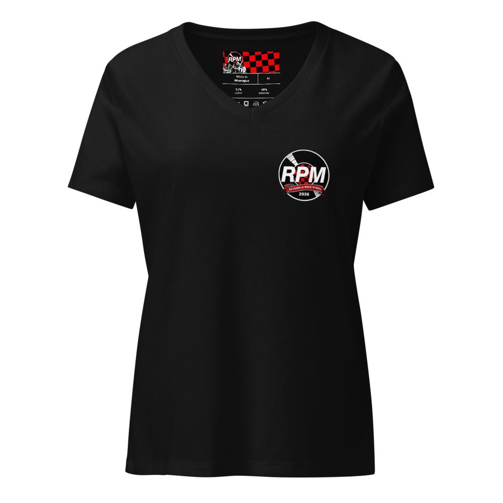 RPM 45 Year Anniversary Women’s V-Neck T-Shirt